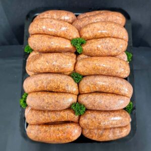 Cracked Pepper Worcestershire Sauce Sausages