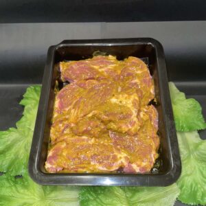 Honey Mustard Pork Steak