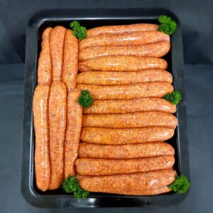 Irish Beef and Pork Thin Sausages